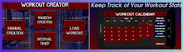 workout creator app